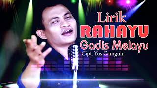Download lagu Karaoke Rahayu Gadis Melayu - Alex Gamalama (Cipt. Yus Gamgulu) mp3