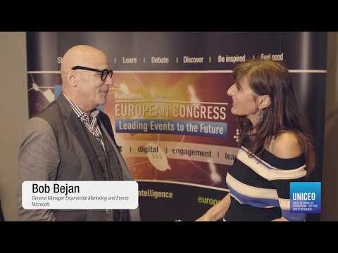 Bob Bejan Microsoft Head of Events about measurement and digitalization in events.