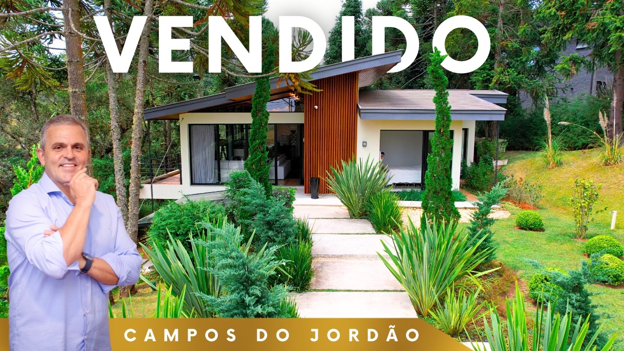 PAZ, TRANQUILIDADE e muito REQUINTE neste imóvel em Campos do Jordão!!!