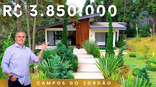 PAZ, TRANQUILIDADE e muito REQUINTE neste imóvel em Campos do Jordão!!!