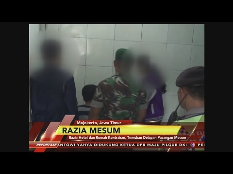 REPORTASE PAGI 30 JANUARI 2016 - Razia Pasangan Mesum Dimojokerto