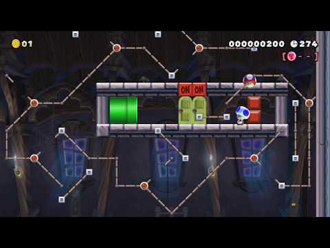 The little puzzle in a Boo house by Basko - Super Mario Maker 2 - No Commentary 1bx 1by