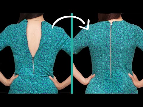 Sewing trick - how to expand any dress or blouse to...