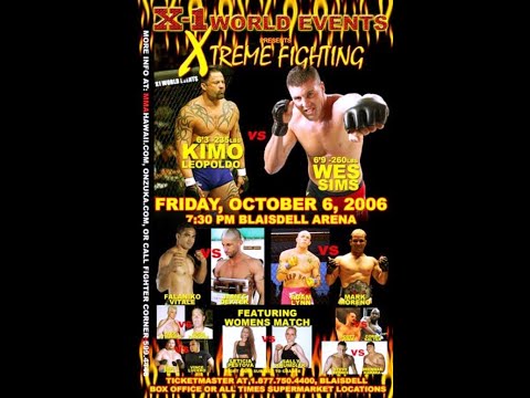 X1#5 Extreme Fighting Full Fight : Hawaii MMA