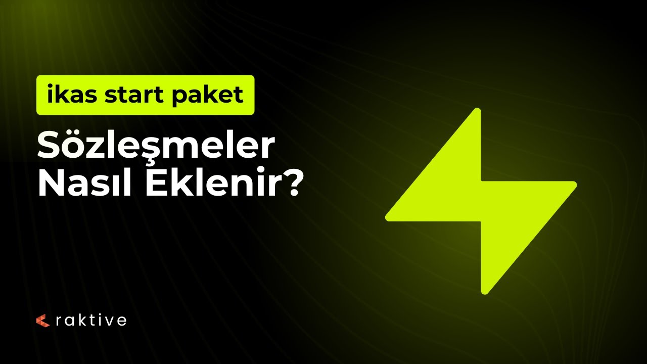ikas Sözleşme Ekleme: Yasal Uyumluluk ve Müşteri Güveni