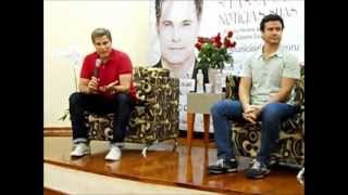 sessão extra para seu espetáculo e comenta sobre a importância dos bons eventos culturais..wmv