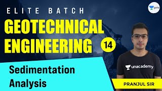 Sedimentation Analysis | L:14 | Geotechnical Engineering | Elite Batch | Pranjul Sir