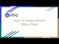 How To Enable NGINX Status Page