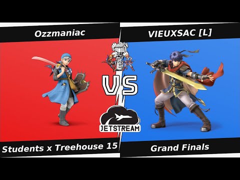 Students x Treehouse 15 Grand Finals - Ozzmaniac (Hero) Vs VIEUXSAC [L] (Ike) - SSBU