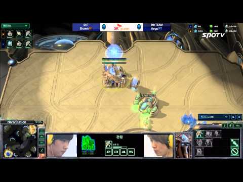 [0422] Brown(SKT) vs. Argo(8th)  PvP 1SET Naro station -Starcraft2,esportstv,SPL