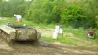 preview picture of video 'Riding Tank BVP-1 in Podbiel Part 1'