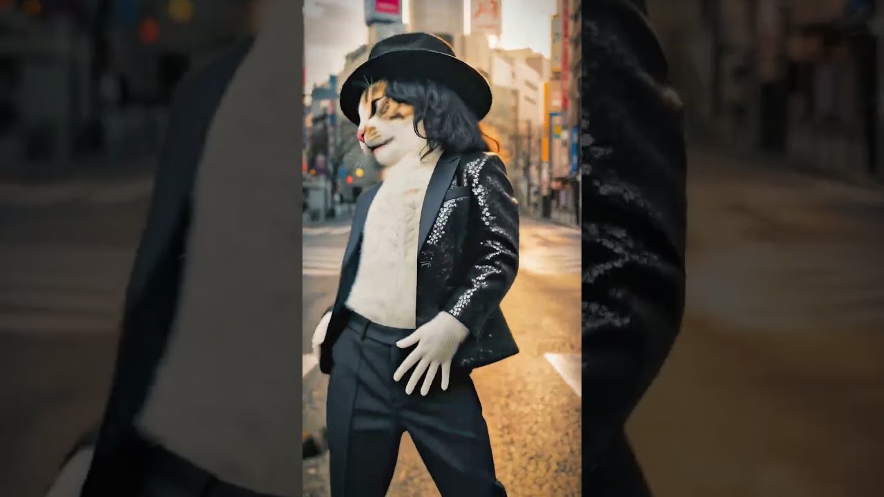 飼い猫をAiで踊らせた結果…想像を超えてきた【モーションコントロール3.0】#klingai