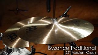 Video thumbnail for Meinl Cymbals B22MC Byzance 22" Traditional Medium Crash Cymbal by MEINL Cymbals - Official Product Videos