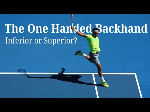 The One Handed Backhand is Dead...right? || A Quantitative and Qualitative Analysis