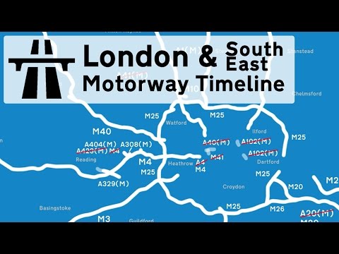 London: The timeline of motorway construction