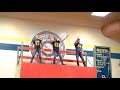 Trampwall Act For Hometown Circus Performance At Climax Scotts High School