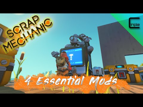 You want these 4 Mods! | Scrap Mechanic Survival