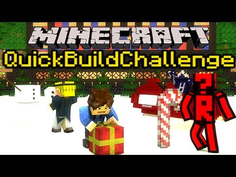 Minecraft Quick Build Challenge Classic: Christmas Special!