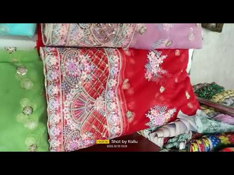 Embroidered Net Fabric