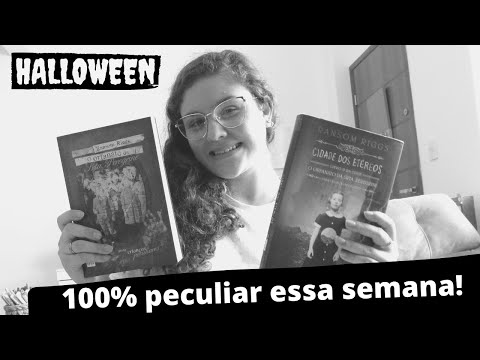 ?? viciada na Srta. Peregrine e nas crianas peculiares | VLOG