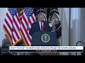 President Trump Delivers Remarks At A Dinner With Business Leaders