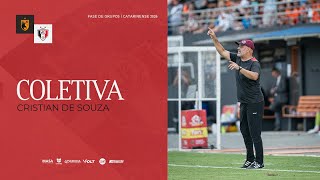 COLETIVA | Santa Catarina 3x1 JEC | Entrevista com o técnico Cristian de Souza.