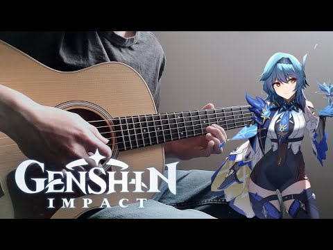Eula Theme: Flickering Candlelight | Fingerstyle Guitar Cover [Genshin Impact]