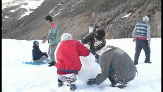 preview picture of video 'muñeco de nieve (Junin-Huancayo-Huaytapallana)'