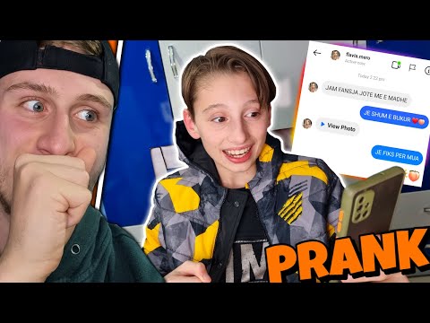 I SHKRUAJTA RENISIT ME ACCOUNT FALLCO GOCE !! - PRANK SHQIP