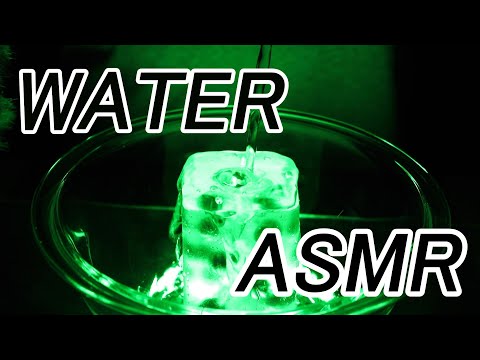 ASMR 音フェチ　TENGA crysta Ballを水でぴちょぴちょ