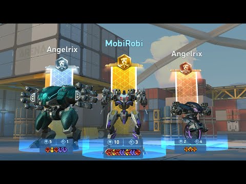 Fight in full | Eclipse with Chain Gun 12 & Asmodeus Pilot on Dockyard | 10 Kills #mecharena