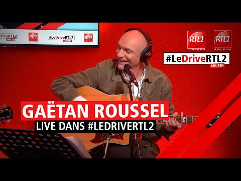 Gaëtan Roussel interprète "Une seconde (ou la vie entière)" en live dans #LeDriveRTL2 (20/09/21)