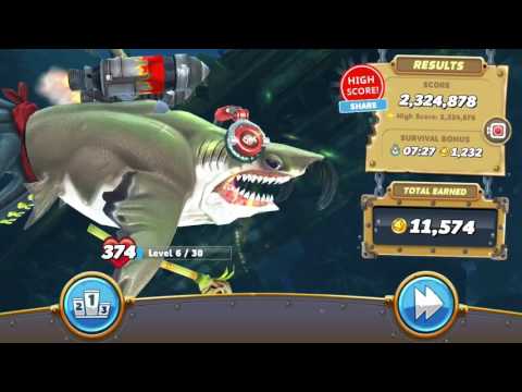 HighScore with MEGALODON - Hungry Shark World