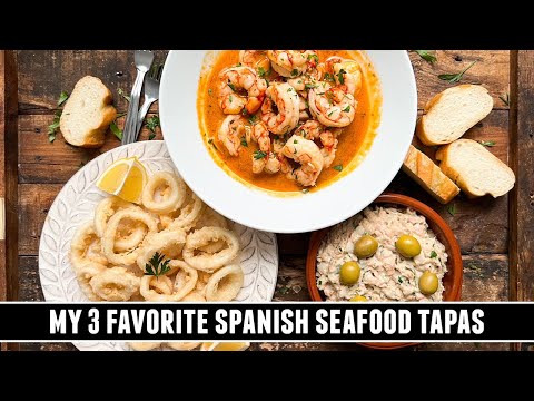 My 3 Favorite Seafood Tapas from Spain | Quick & Easy Recipes