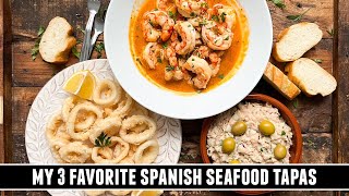 My 3 Favorite Seafood Tapas from Spain | Quick & Easy Recipes