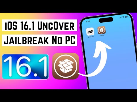 How To jailbreak iOS 16.1 With Uncover | iOS 16.1 Uncover Jailbreak No PC