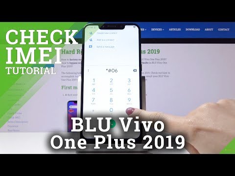 How to Check IMEI & SN in BLU Vivo One Plus 2019 – IMEI Information