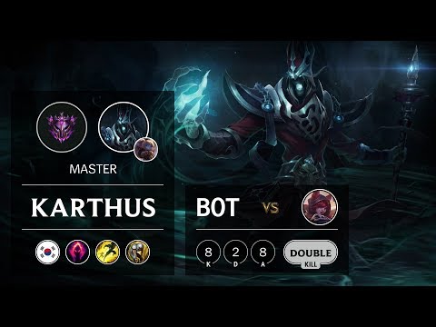 Karthus Bot vs Xayah - KR Master Patch 9.21