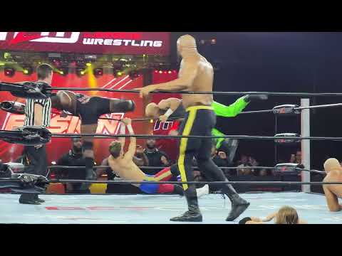 Billington Bulldogs turn the tide, clear the ring, and hit Moonsault on Bomaye Fight Club MLW 10/30