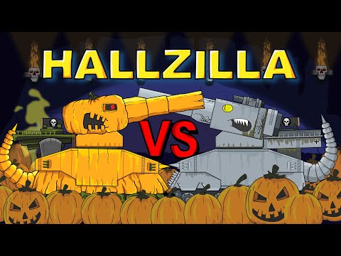 "Hallzilla vs. Dorzilla" Cartoons about tanks