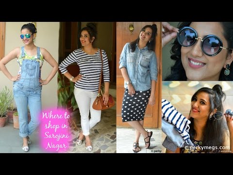 Where to shop in Sarojini Nagar | Vlog and complete shopping guide| Perkymegs