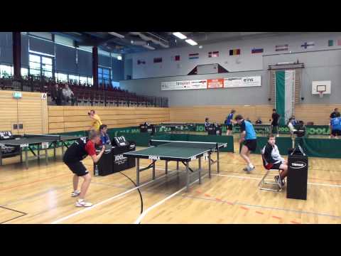 SpVgg Thalkirchen - TTC Borussia Spandau bei den Deutschen Pokalmeisterschaften in Chemnitz 2012