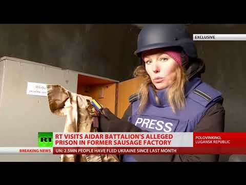 Ukraine's Illegal Prison Camp EXPOSED After 8 Years - "Aidar Battalion"