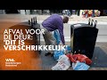 Grote steden worstelen met afvaloverlast in coronatijd