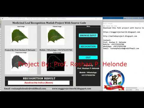 Medicinal Leaf Recognition Using Image Processing Python Project With Source Code