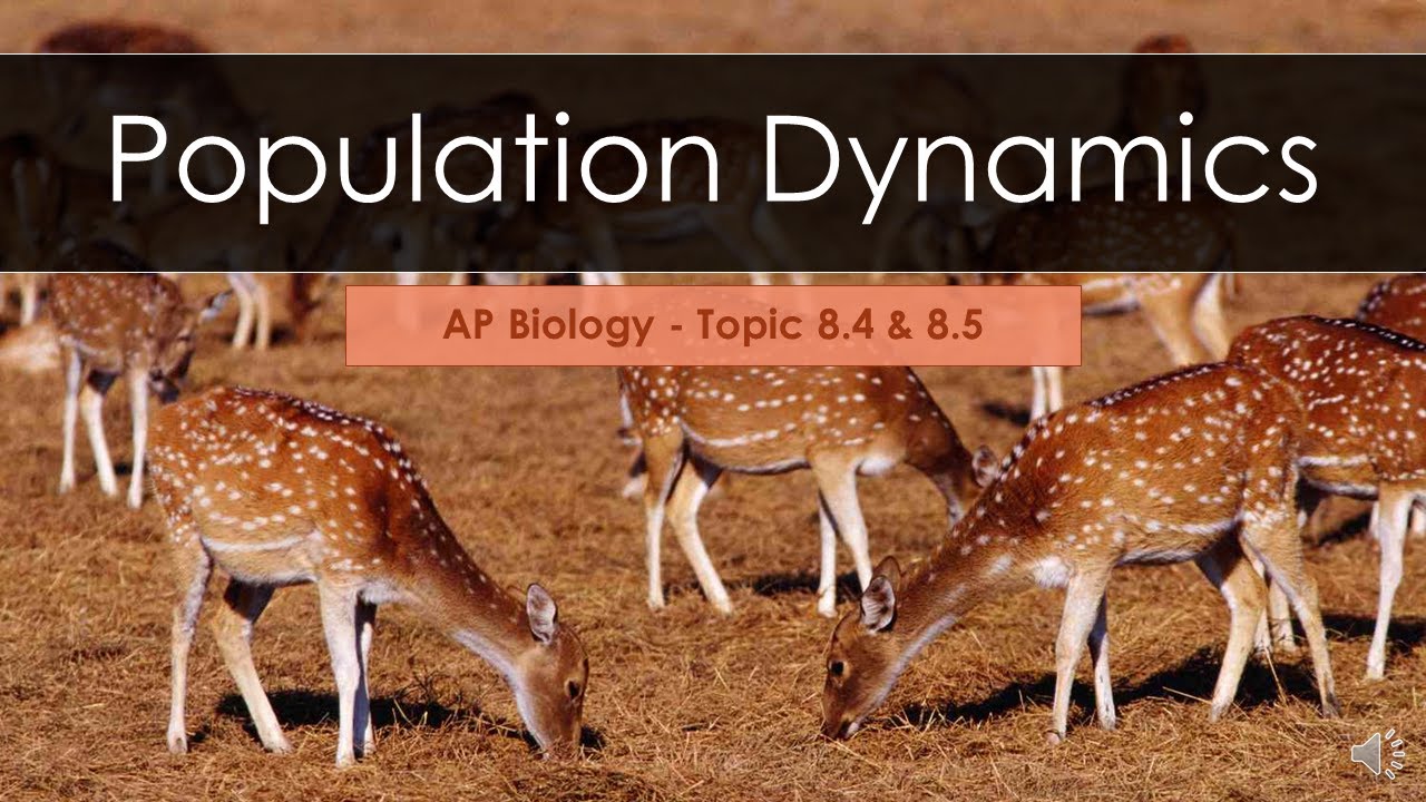 AP Biology - Topic 8.3-4: Population Dynamics
