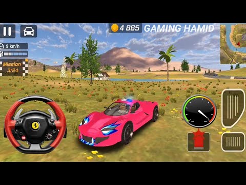 Offroad Pink Police Car Driving Simulator #313 Offroad Car Game 2020 - Android Gameplay