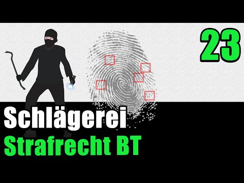 Beteiligung an einer Schlägerei - § 231 StGB - Strafrecht BT 23