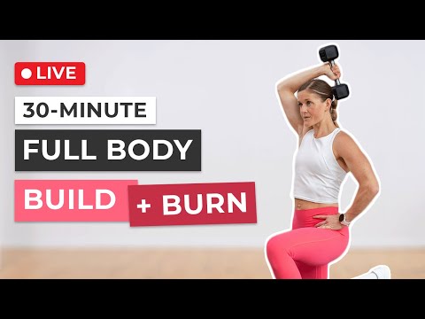 LIVE 30 Minute Full Body Shred Workout