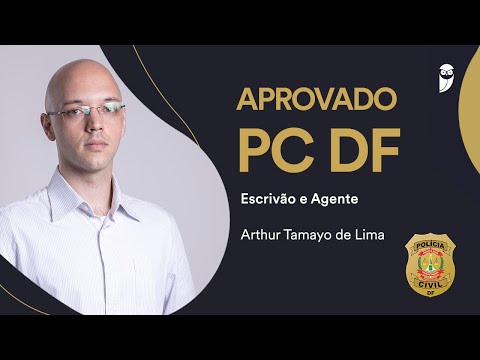 Interview: Arthur Tamayo de Lima, approved in the PC-DF competition